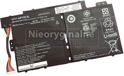 Bateria do Acer AP15C3L(2ICP4/91/91)