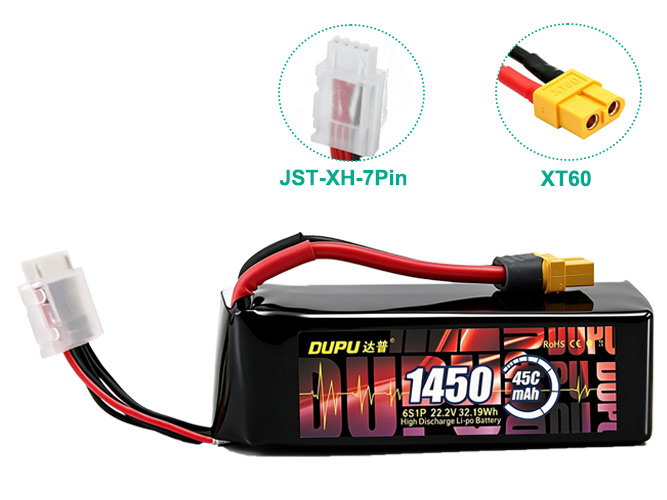 Bateria do AolsteCell 22.2V 1450mah 45C XT60