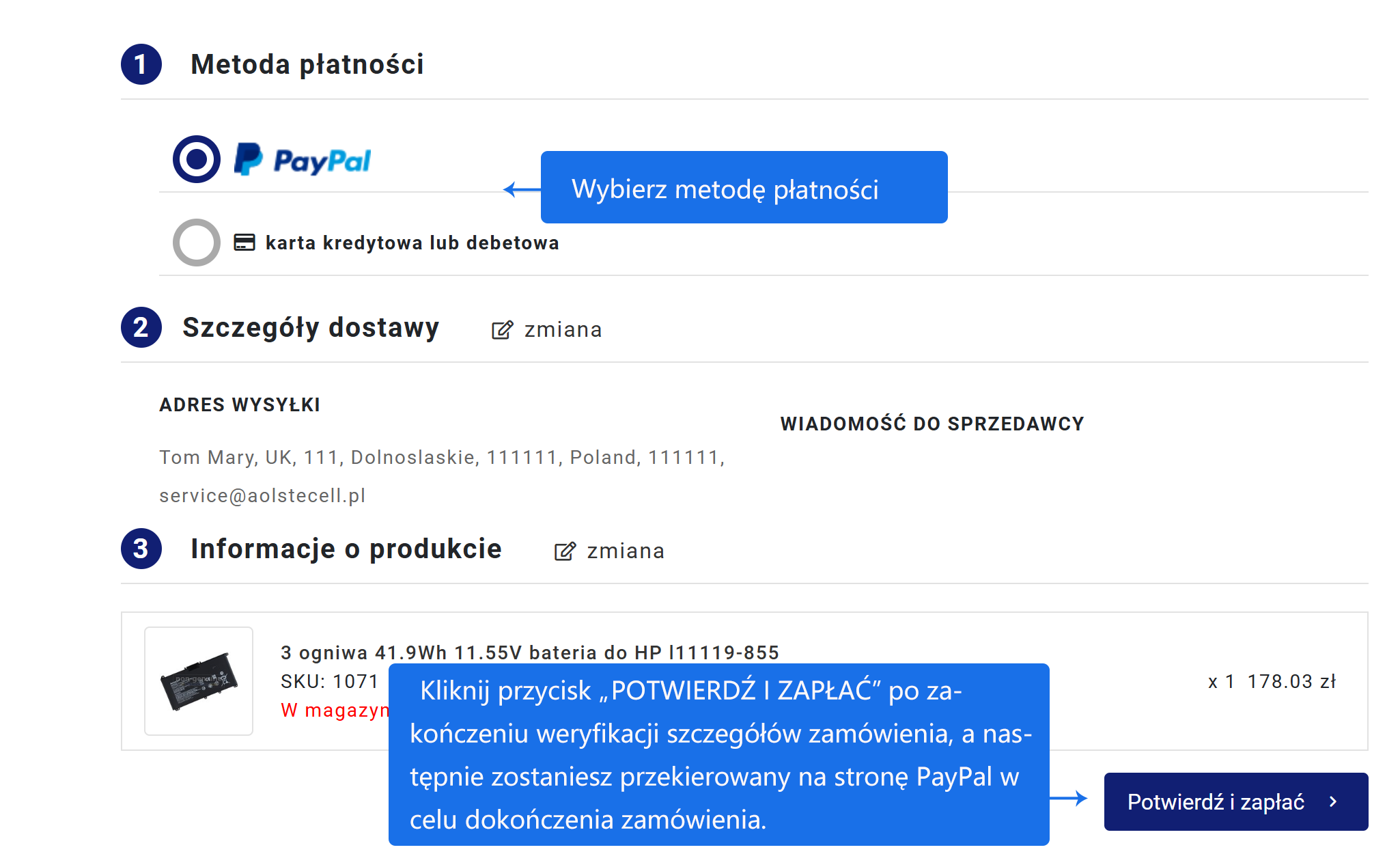 Zapłać teraz